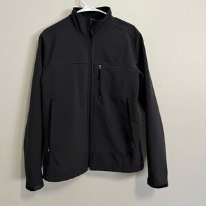 The North Face Men's Windwall Soft Shell Black Jacket Small